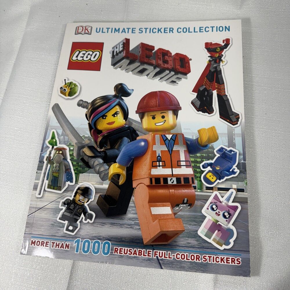 Ultimate Sticker Reusable Stickers 1000+ LEGO Movie‎ by DK 2013